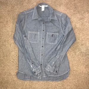 University of Cincinnati Denim Button up